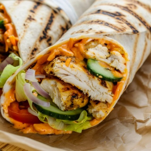 Falafel Wrap.