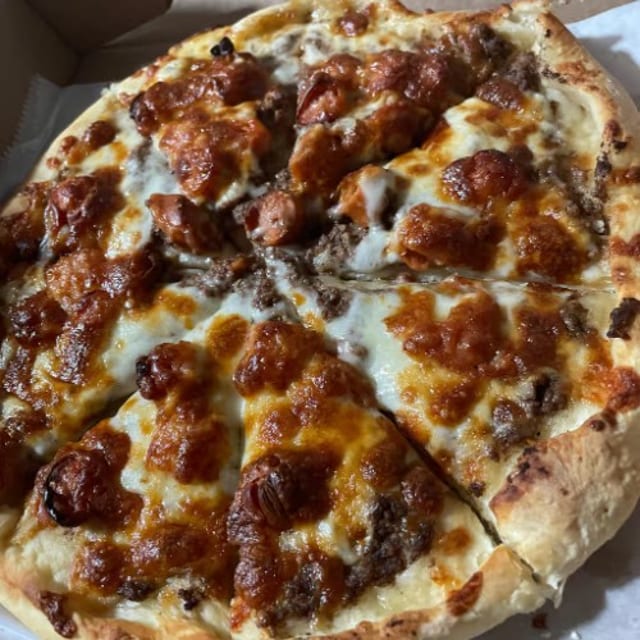 2. Wiener Pizza (Small 10'').