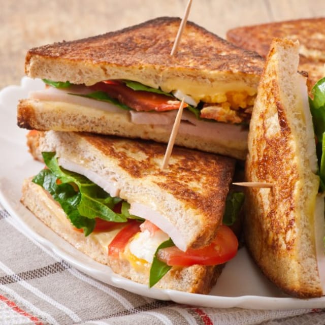 Tuna Club Sandwich.