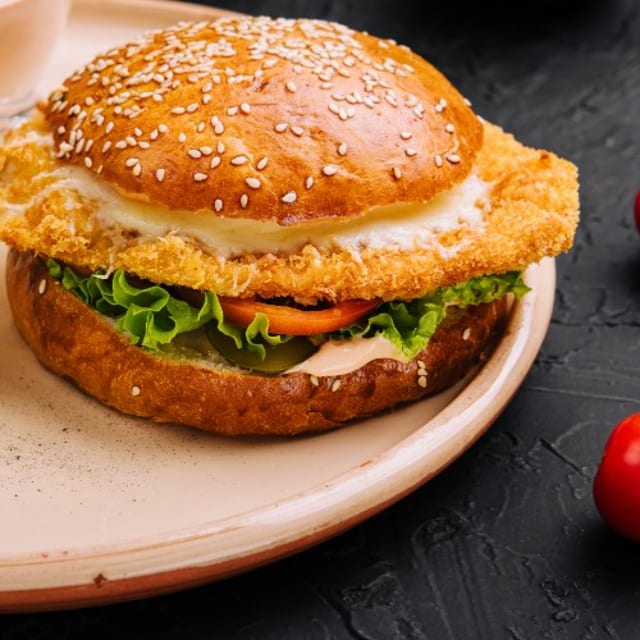 Crispy Chicken Sandwich.