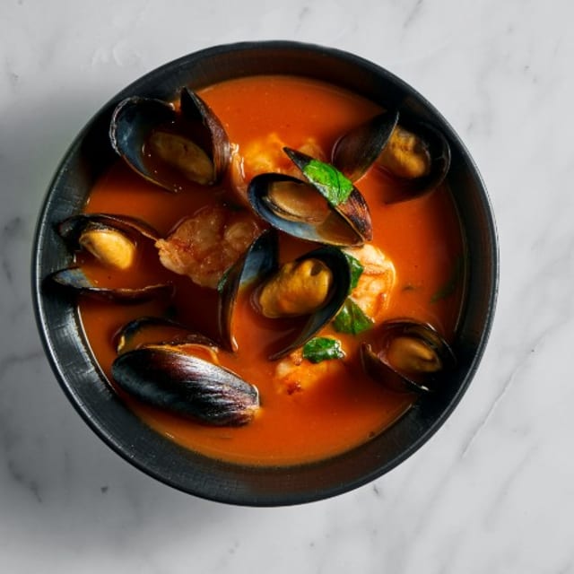 Red Clam Chowder.