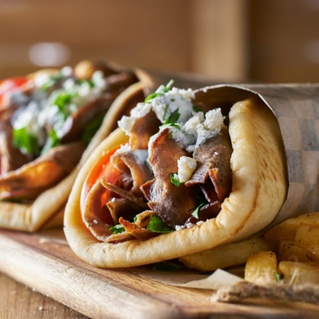 Chicken Gyro Wrap.