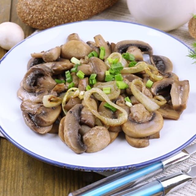 Fried Mushrooms.