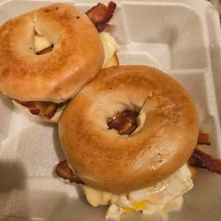 Egg & Cheese on Bagel Breakfast